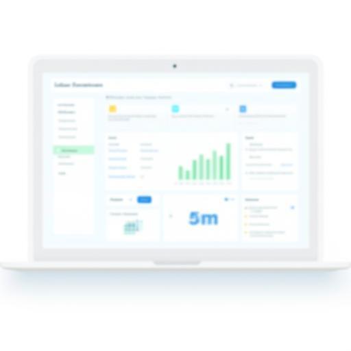 Interface du logiciel de recette